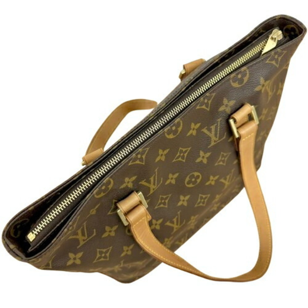 LOUIS VUITTON Brown Monogram Leather Piano Tote Bag - Picture 6 of 10